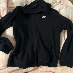Nike Women's Black Full-Zip Hoodie